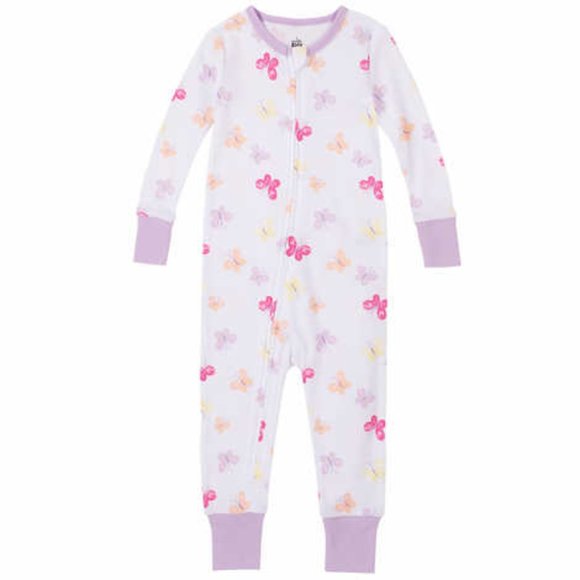 Kids Headquarters Kids' 2-pack Cotton Sleepers, Giraffe NWT - Picture 3 of 5